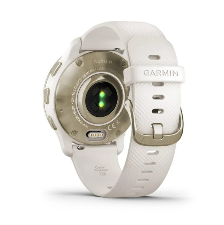 GARMIN VENU 2 Plus AMOLED GPS 智慧腕錶奶油金- 96自轉車線上商城