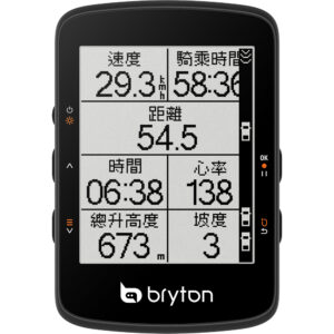 Bryton Rider 460E GPS自行車訓練記錄器 單機版