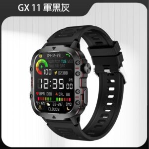 APOLLO GX11智慧手錶-通話款 軍黑灰